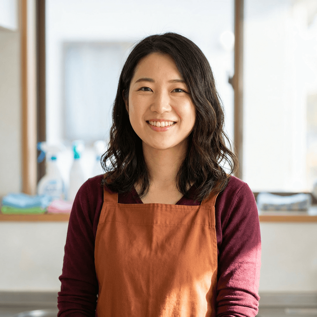 Sarah Chen, cleaning service co-owner