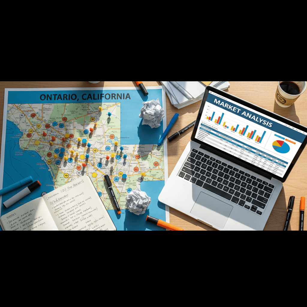 Local market analysis and business positioning strategy